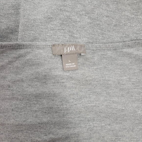J Jill Women's Grey Sparkle Shimmery Very Soft Tank Top in a Size Large - Picture 9 of 12